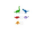 Magna-Tiles Dino Set 5 Stuks - Afbeelding 4