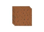 Mouth Cloth Muslin Spot Caramel (3pack)