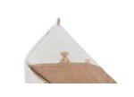 Bath Cape 75x75cm Teddy Bear GOTS - Afbeelding 5