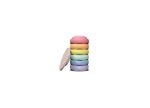 Stapelstein Super Confetti Rainbow Set Pastel